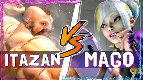 SF6 Itazan Zangief vs Mago Juri Street fighter 6 スト6 快打旋風