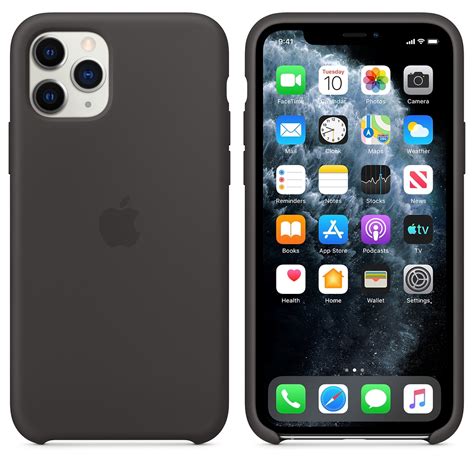 Гръб за Apple iPhone 11 Pro, black - MWYN2ZM/A MWYN2ZM/A - на топ цена ...