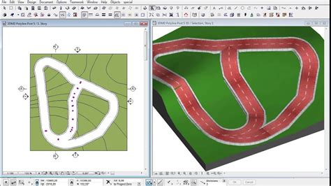 3DMD Polyline Pathway V2 1 Archicad Object YouTube