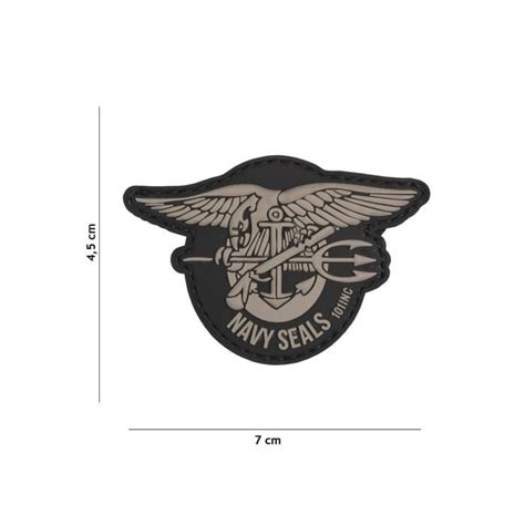 Patch 3D PVC Navy Seals Gris 101 Inc Cdiscount Beaux Arts Et