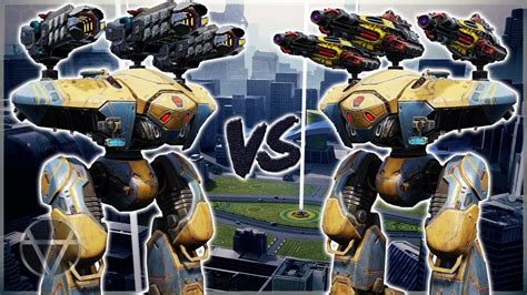 WR Gargantua VS Dazzler 2 Target Test Comparison War Robots