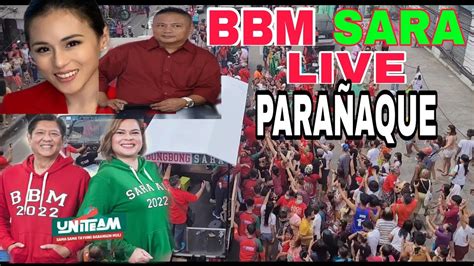 Bbm Sara Caravan Live Para Aque March Youtube