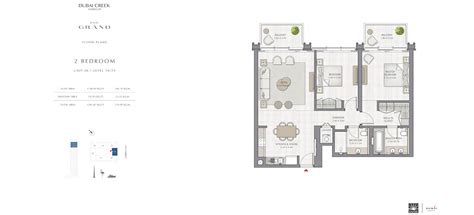 The Grand Tower Floor Plans | Emaar Properties