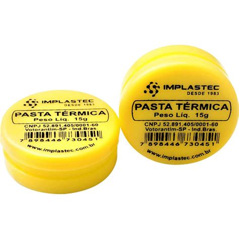 Pasta T Rmica Implastec Pote G Submarino