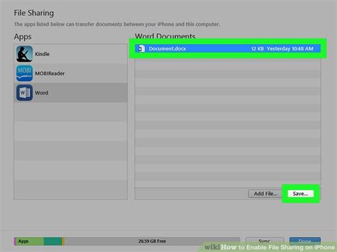 How To Enable File Sharing On IPhone With Pictures WikiHow