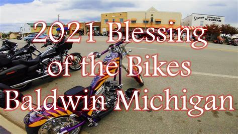 Blessing Of The Bikes Baldwin Michigan Youtube