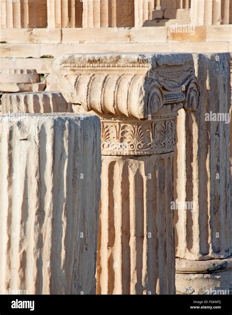 Ionic Capital Hi Res Stock Photography And Images Alamy