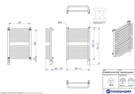 Grzejnik Elektryczny Instal Projekt Standard D Electro Bia Y Po Ysk