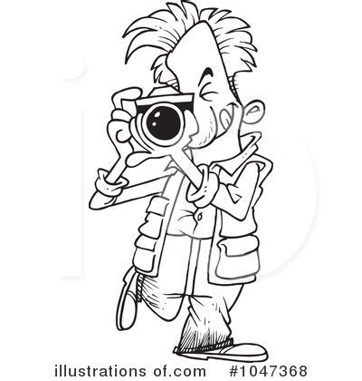 Photographer Clipart 1047368 Illustration By Toonaday