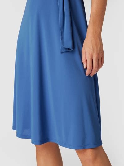 Lauren Ralph Lauren Cocktailkleid Mit Schleifen Applikation Blau