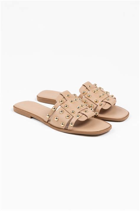 EKOL Sepet Örgülü Terlik Nude ekolonline