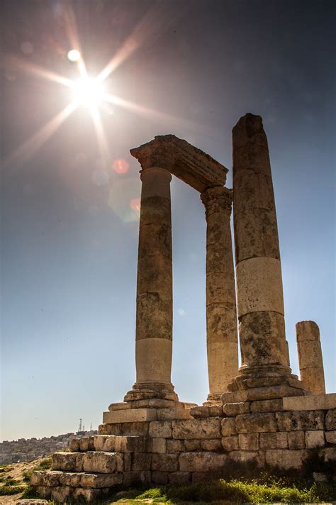 Jordanien Hercules Tempel In Amman JThi Flickr