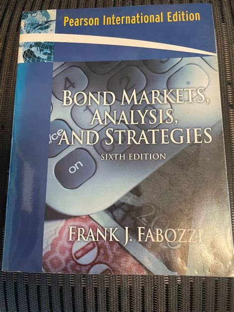 Bond Markets, Analysis, and Strategies, Hobbies & Toys, Books ...