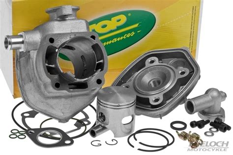 Cylinder Kit Top Performances Trophy 70cc Morini Suzuki LC Mieloch Pl