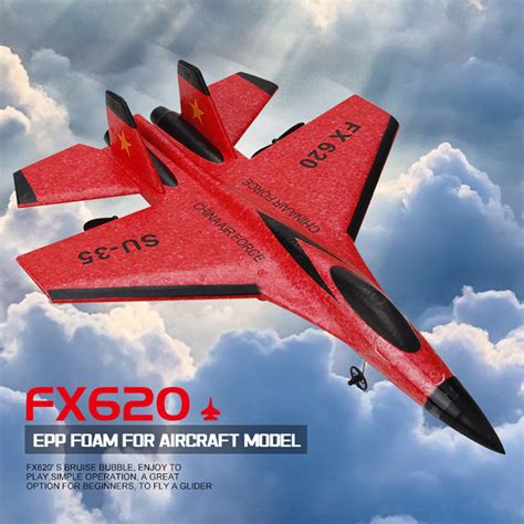 Wholesale FX620 Remote Control Glider 2CH EPP Foam SU35 Fighter