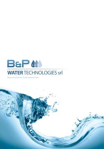 Company Presentation B P Water Technologies Srl PDF Catalogs