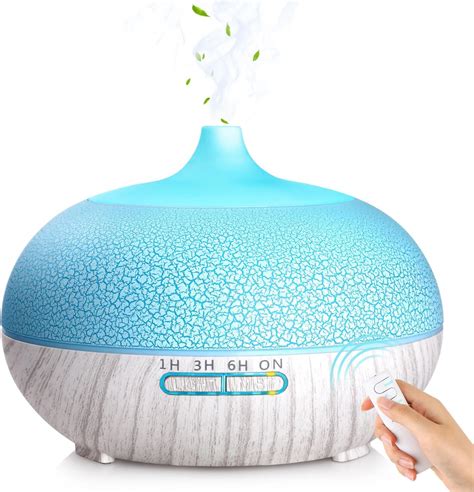 Vipnaji Diffuseur D Huiles Essentielles Ml Humidificateur