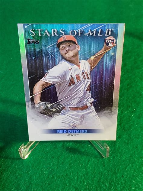 Topps Update Stars Of Mlb Reid Detmers Rc Los Angeles Angels Smlb