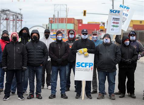 Dockworkers Begin Strike At Port Of Montreal India Shipping News