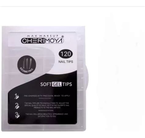 Tips Para Soft Gel Cherimoya Modelo Geom Trico Un Color