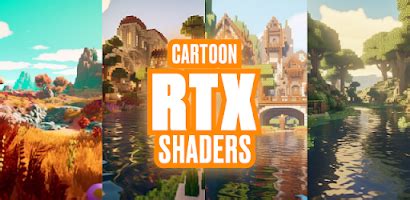 Cartoon RTX Shaders Mod MCPE for Android - Free App Download