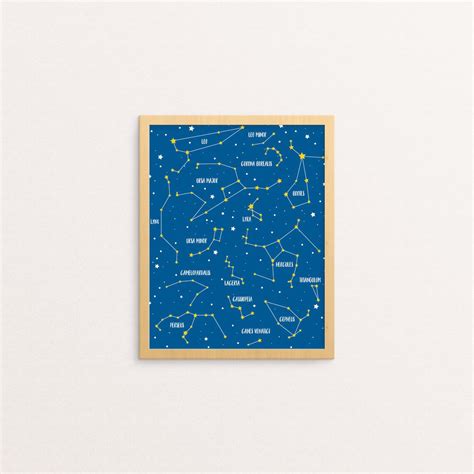 constellation print constellation poster space nursery etsy