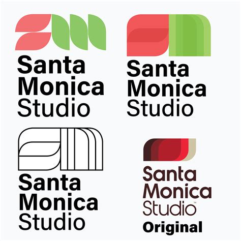 Santa Monica Studio's Logo already looks nice, but I tried redesigning it anyway. Here's my ...