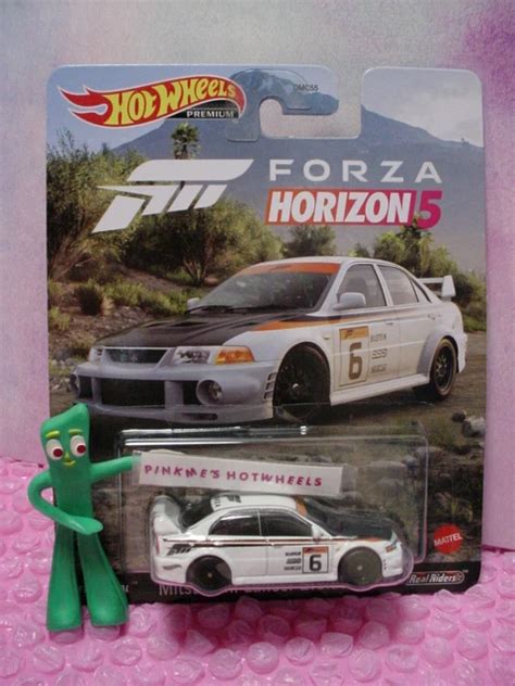 FORZA HORIZON Mitsubishi Lancer Evolution VI White Hot Wheels Premium PicClick UK