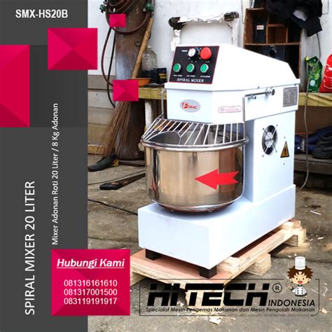 Jual Spiral Mixer Fomac 20 Liter Smx Hs20b Mixer Adonan Roti Jakarta