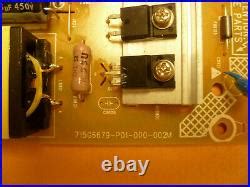 VIZIO LED TV COMPLETE PARTS REPAIR SET Power Main T Con Board FROM D43