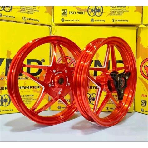 Jual Velg Vnd V Speed Orange Pnp Yamaha Aerox Old Aerox New Lexi