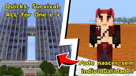 Saiu Nova Addon De Boku No Hero Para Minecraft Pe My Hero Craft V0 3 Youtube