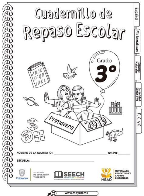 Cuadernillo De Repaso De Tercer Grado Material Educativo Hot Sex Picture