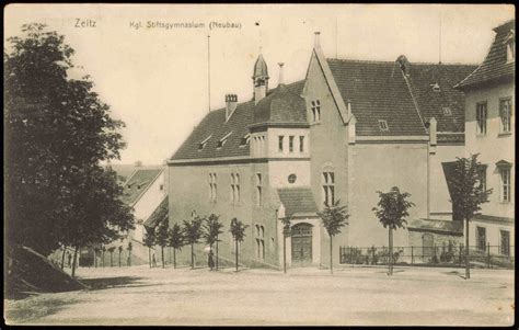 Kgl Stiftsgymnasium Neubau Zeitz Ansichtskarten Lexikon