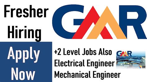 GMR Group Recruitment 2022 Fresher Mechanical Jobs Fresher