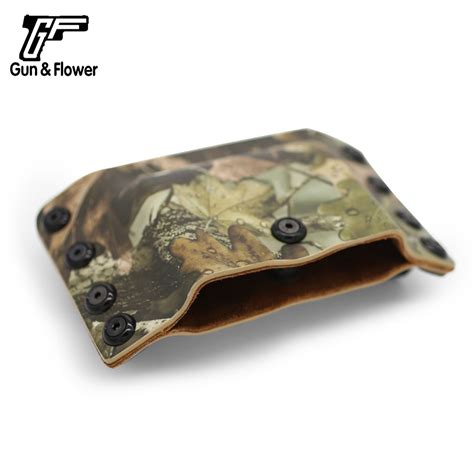 Gunandflower Tactical Owb Kydex Magazine Pouch For 9mm Double Stack