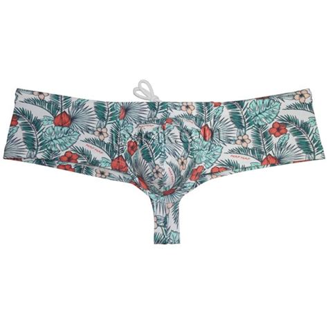 Fashion Bikini Brazilian Mens Swimwear Skimpy Briefs Cut Surf Board Shorts Cheeky Sexy Swim