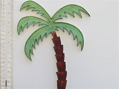 Palm Tree Ceramic Mosaic Tiles By Mosaicsforthemassess On Etsy