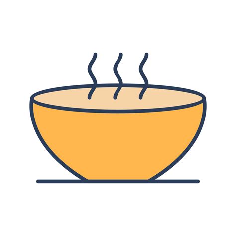 Hot Soup Vector Icon 16614477 Vector Art At Vecteezy