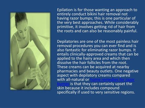 Ppt Advices To Prevent And Treat Your Bikini Razor Bumps Powerpoint Presentation Id