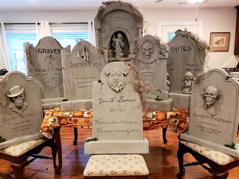 2018 Halloween Tombstones