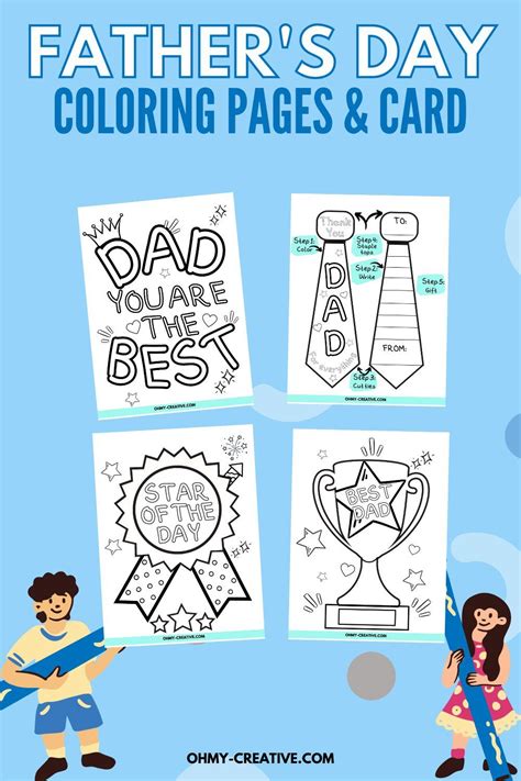 Download And Print These Cute And Free Fathers Day Coloring Pages Not