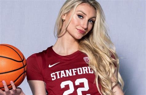 Stanford Women S Basketball Star Cameron Brink Appears To Yell An