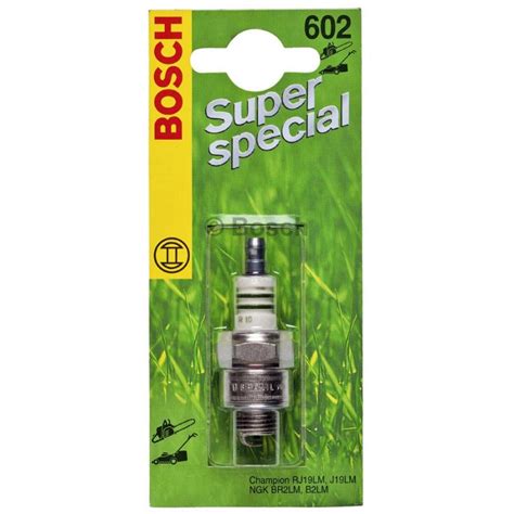 Свеча зажигания для садовой техники BOSCH 602, WR11E0 NGK B2LM,BR2LM ...