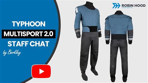 Typhoon Multisport Back Zip Drysuit Staff Chat Youtube