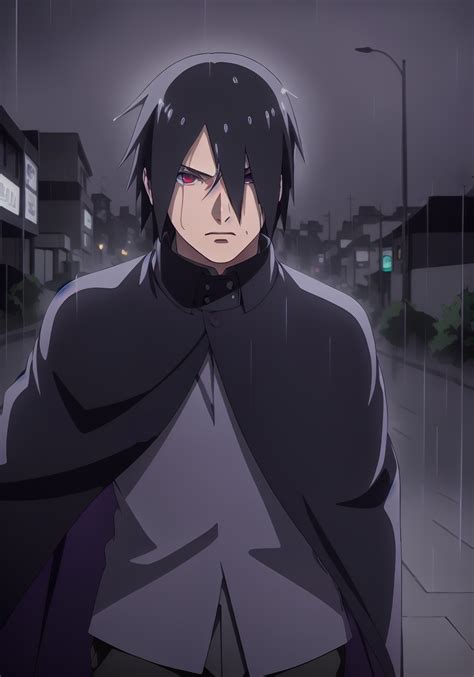 Ai Art Lora Model Sasuke Uchiha Boruto Version Pixai