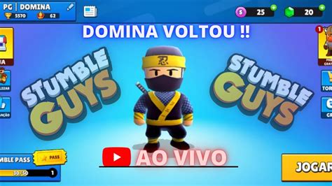 LIVE ON JOGANDO STUMBLE GUYS INSCRITOSZERANDO BLOCK DASH YouTube