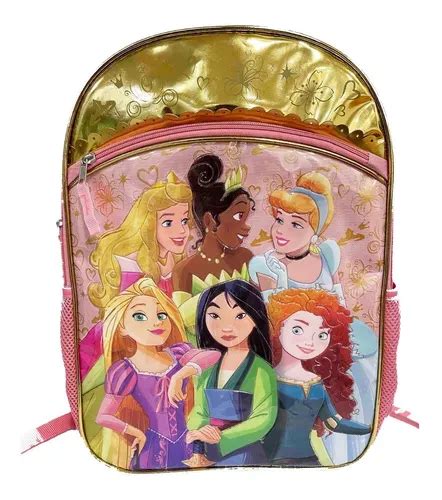 Bolso Morral Escolar Princesas Disney Importado Mercadolibre