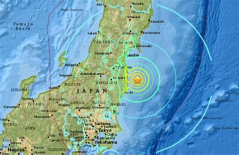 Alerta de tsunami en Japón tras un fuerte terremoto en Fukushima LA