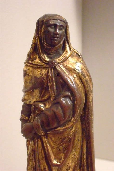 Virgin Partially Gilt Bronze Siena Late Th Century Ce As Flickr